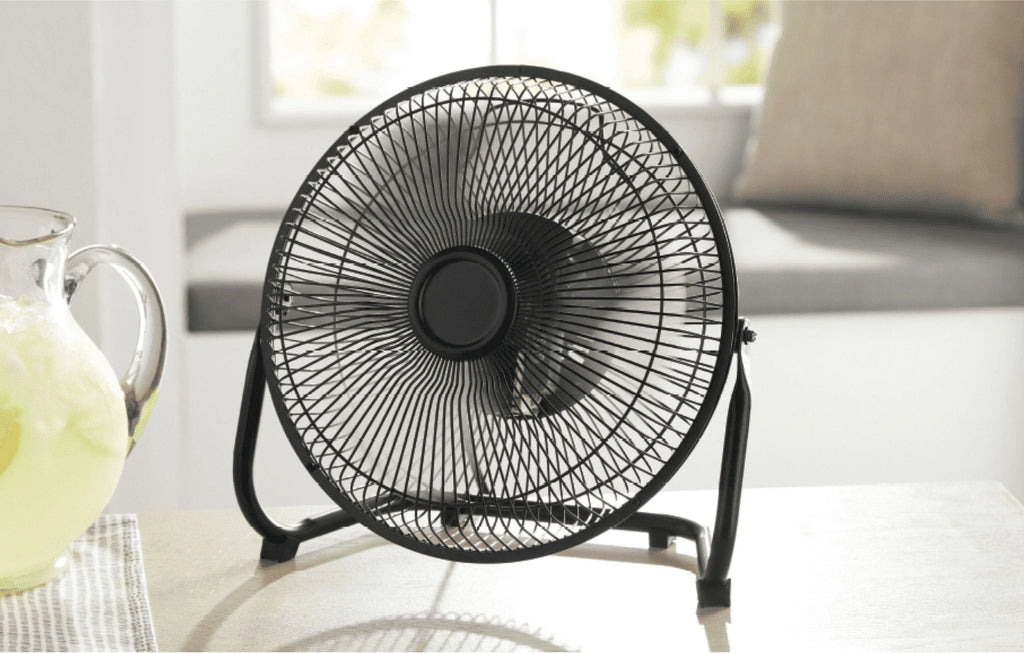 9 in 3 Speed High Velocity Steel Floor Fan G1537