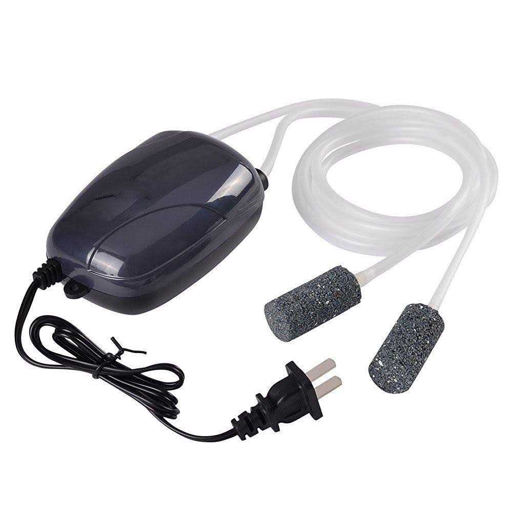 Air Bubble Disk Stone Aerator Aquarium Pump with 2M Silicone Tube I469