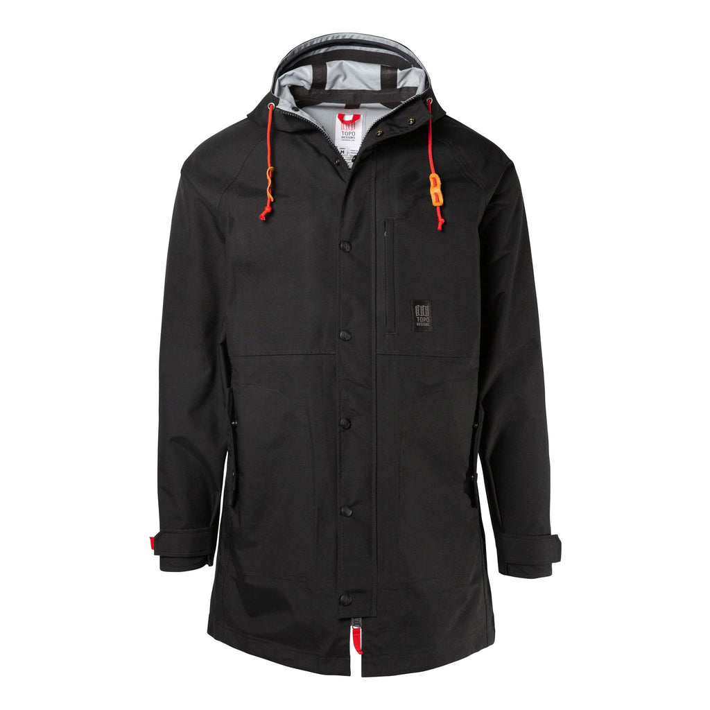 Black Tech Trench 3L Coat D832275