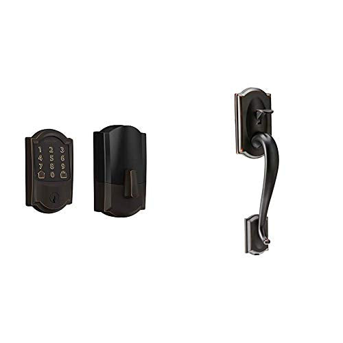 Aged Bronze Smart WiFi Deadbolt Lock E705