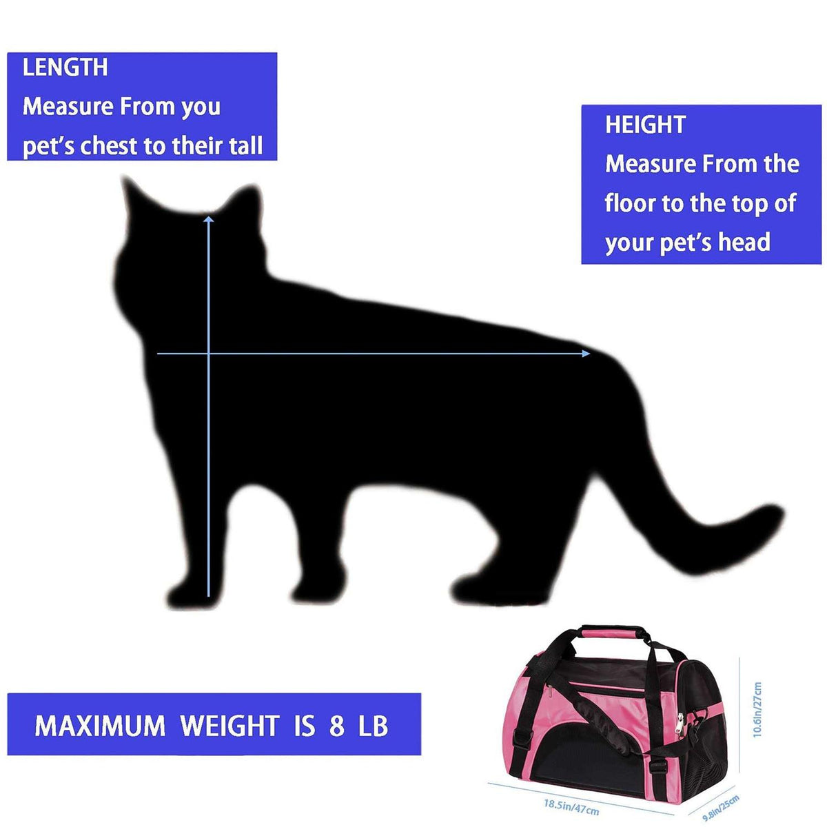 Soft-Sided Pet Travel Carrier F457