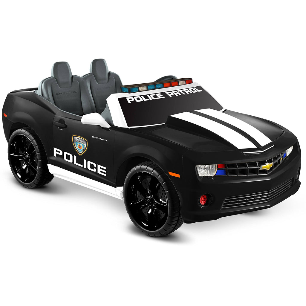 Black Two Seater Police Edition Ride-On Car M861027