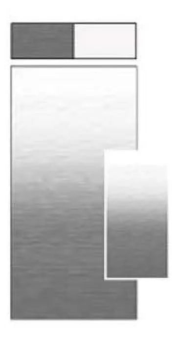 16 ft. 2 in. Awning Silver Shale Fade, White V610556