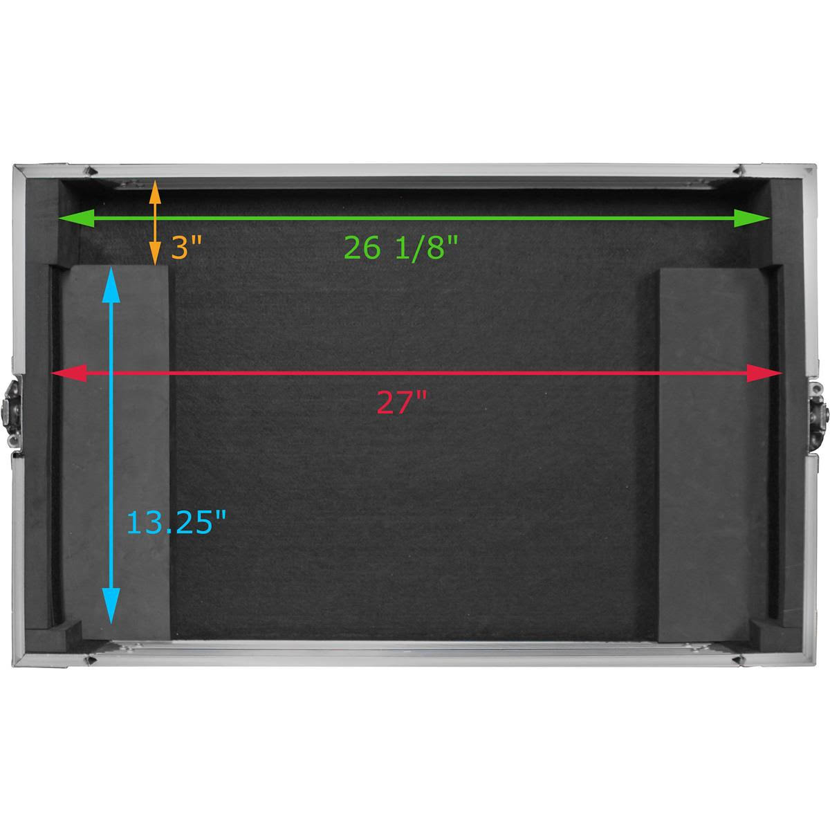 Universal Case for Large DJ Controller O349