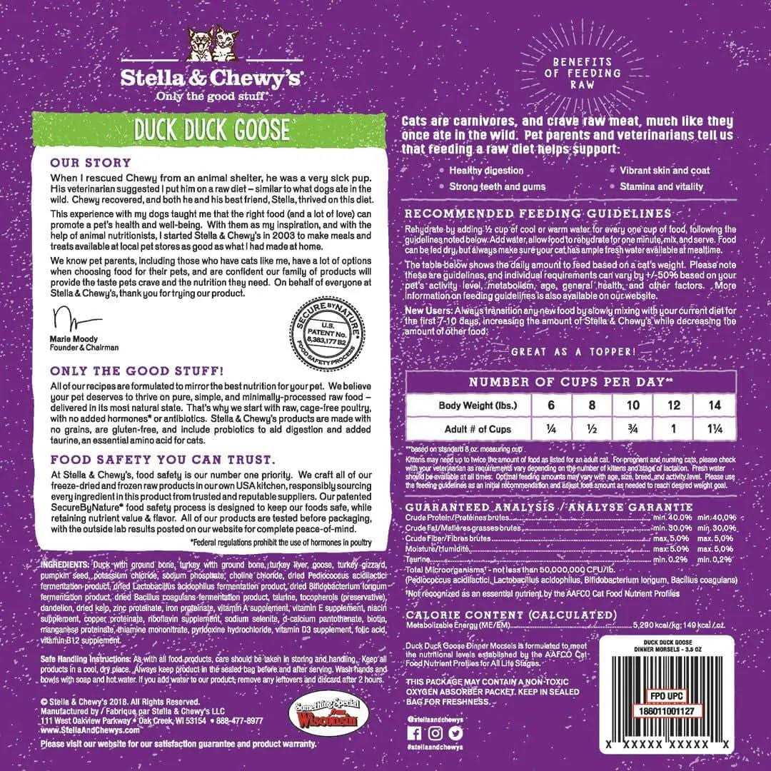 Freeze Dried Duck Cat Food G7766