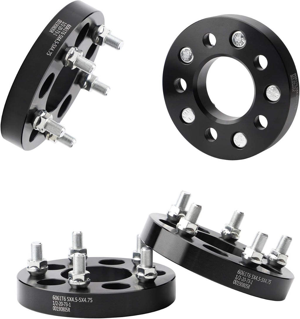 5x4.5 to 5x4.75 Wheel Adapters, 1 inch, 73mm Hub Bore K2327