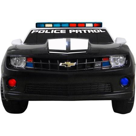 Black Two Seater Police Edition Ride-On Car M861027
