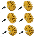 Rubber Eraser Wheel with Drill Adapter 6-pack, Pack of 2 P8768