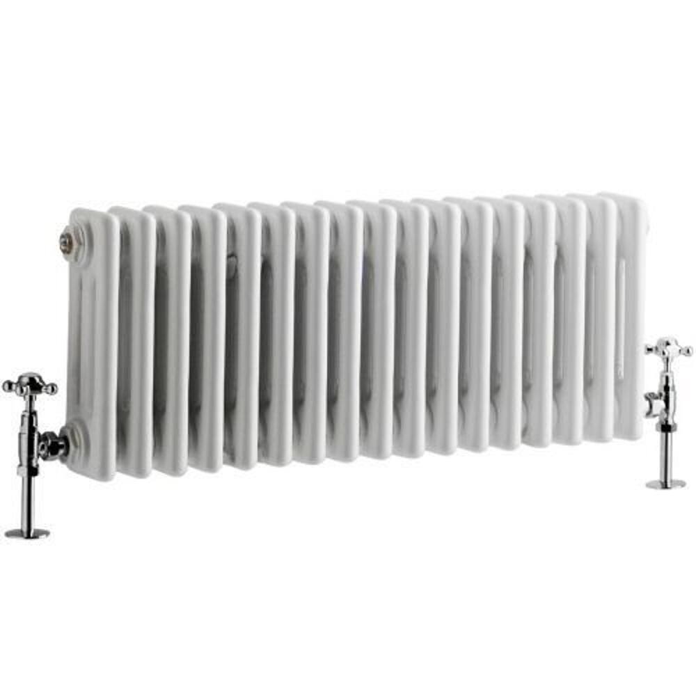 White Cast Iron Style Column Radiator L556068