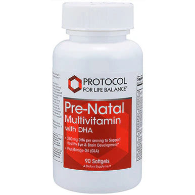 Pre-Natal Multivitamin with DHA 90 Capsules L6074