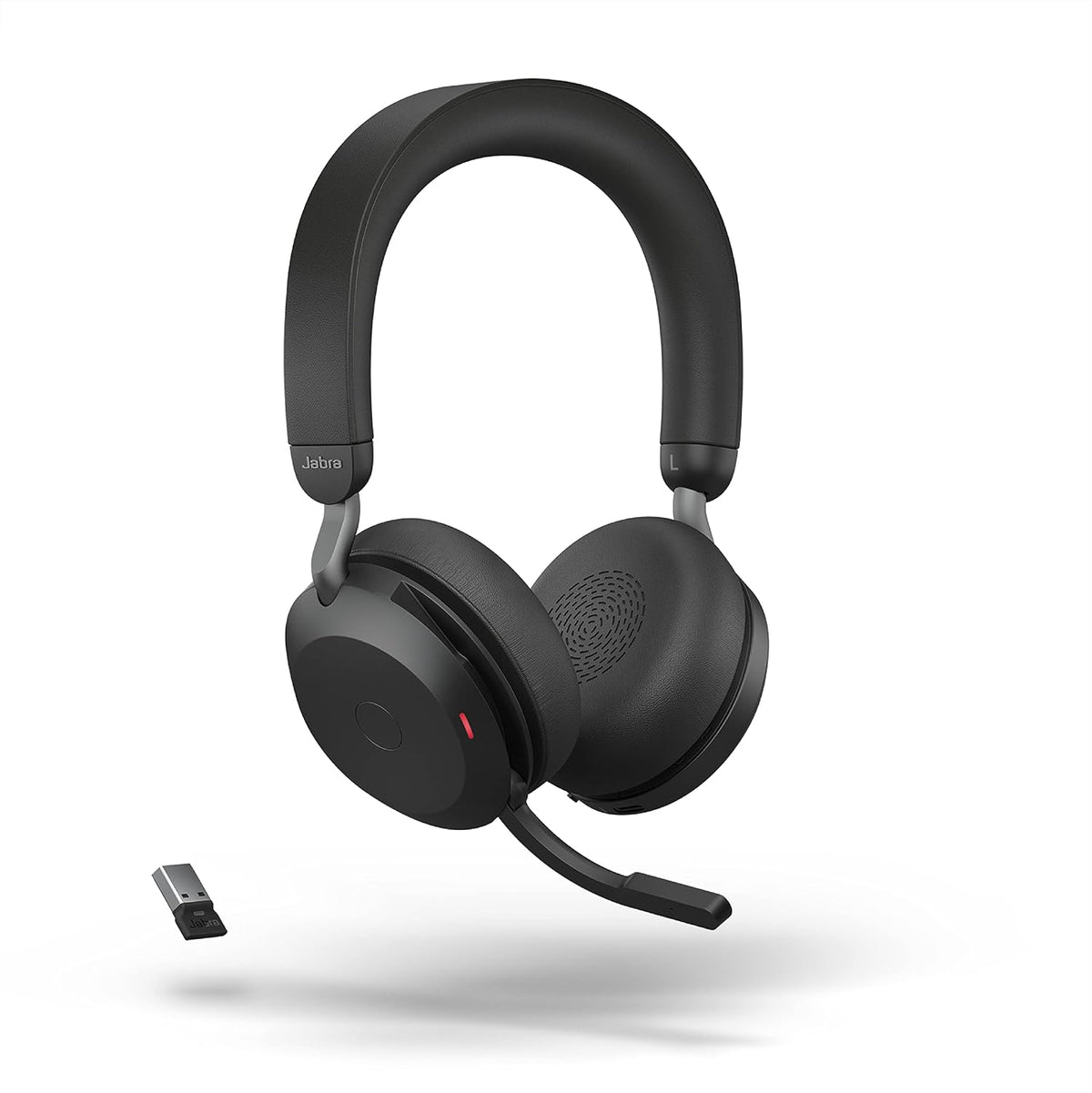 Wireless Headset with Active Noise Cancelling, USB-C Bluetooth Adapter - Black V79788