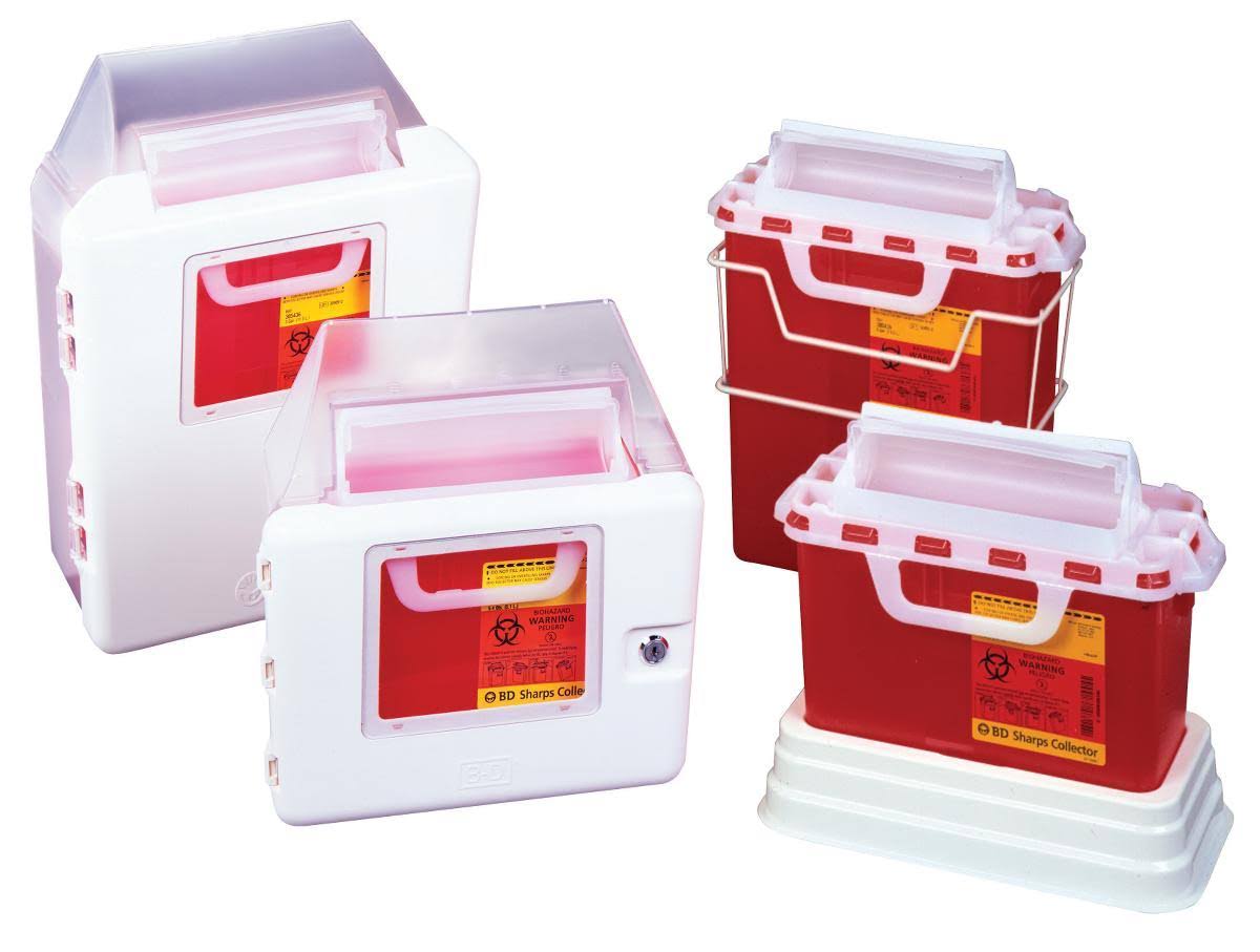 5.4 Quart Sharps Container with Case of 12 G338