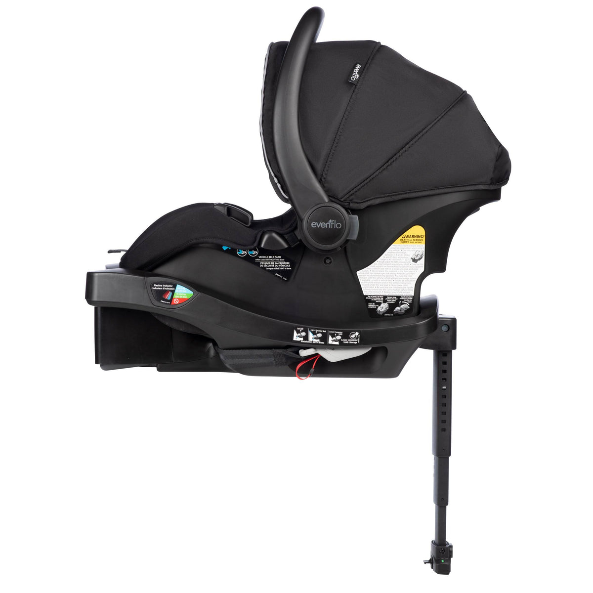 Black Infant Car Seat with Load Leg Base Y293656