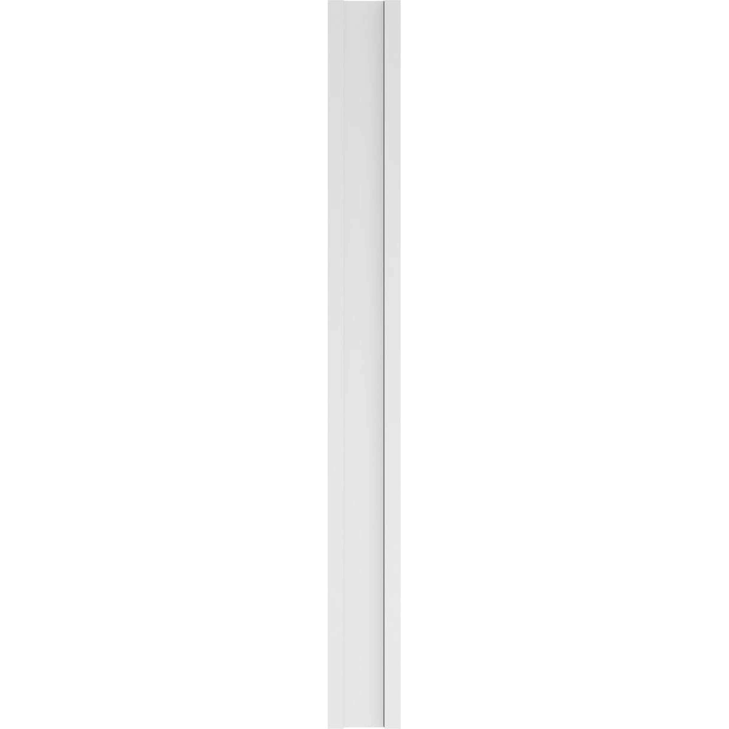 Two Equal Flat Panel PVC Pilaster with Decorative Capital & Base (Pair) T169249
