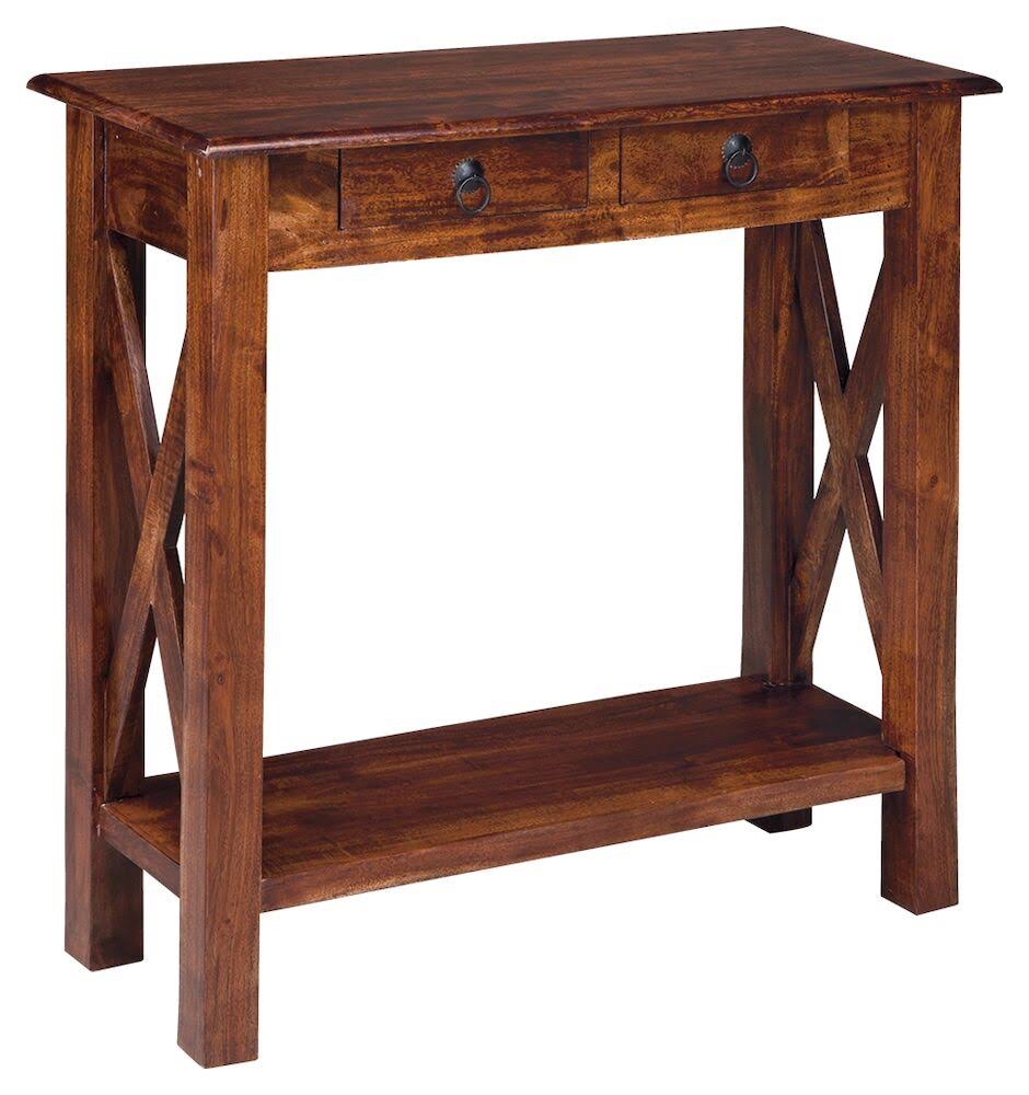 Brown Console Sofa Table U41469