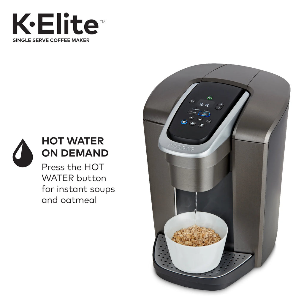 Brushed Slate Single-Serve K-Cup Pod Coffee Maker W971