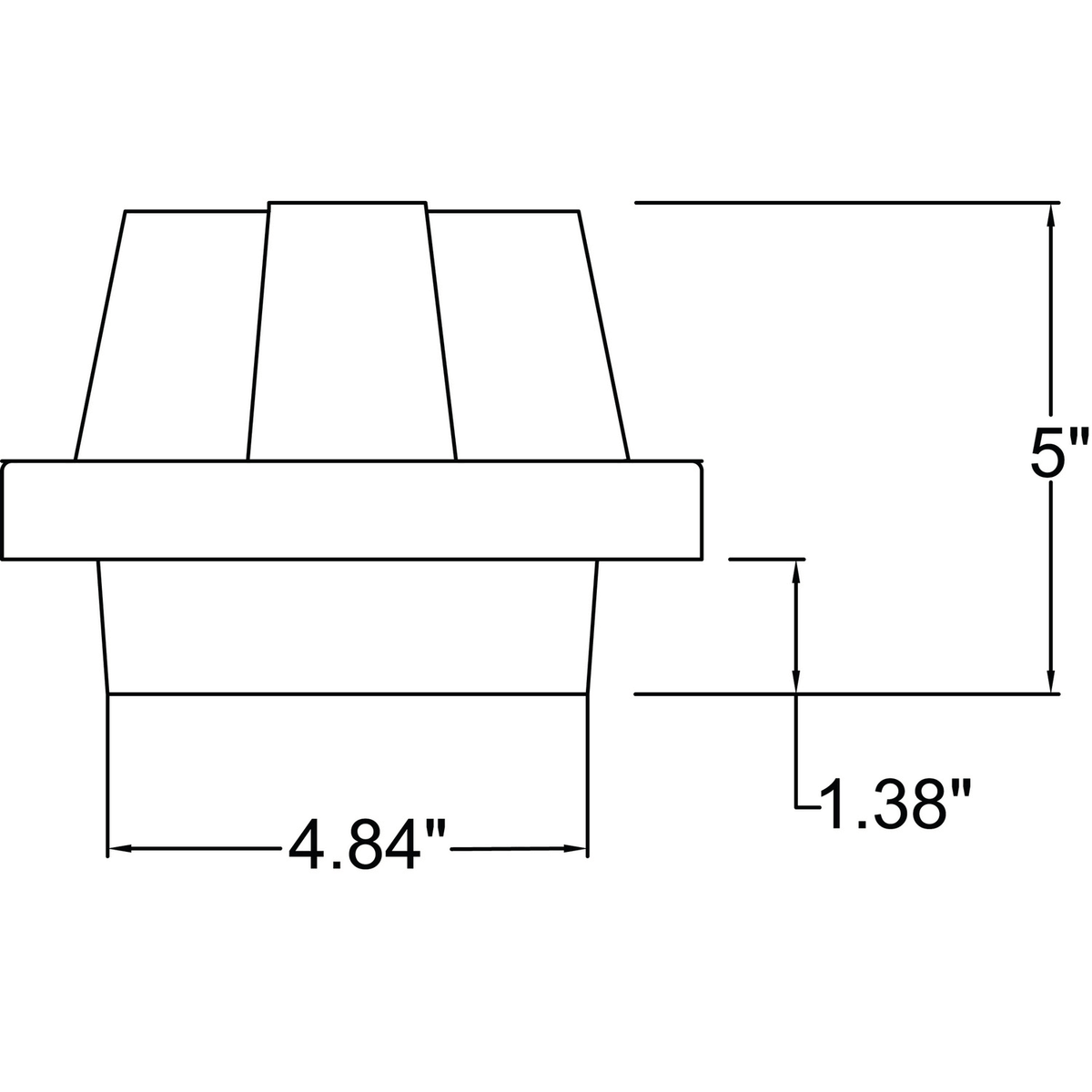 Satin LED Bulkhead X987967