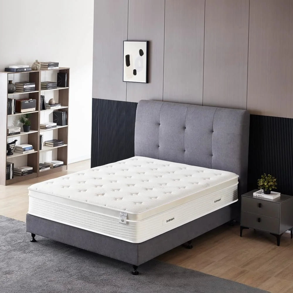Full Size 12 Inch Memory Foam Spring Hybrid Mattress Z78917