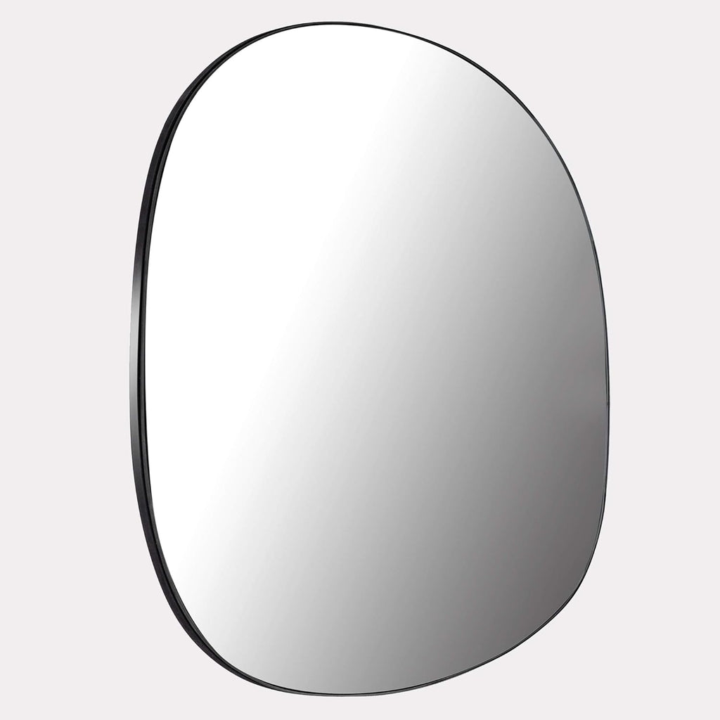 Asymmetrical Wall Mounted Mirror, 19.7 x 20.5 Inches Z30813