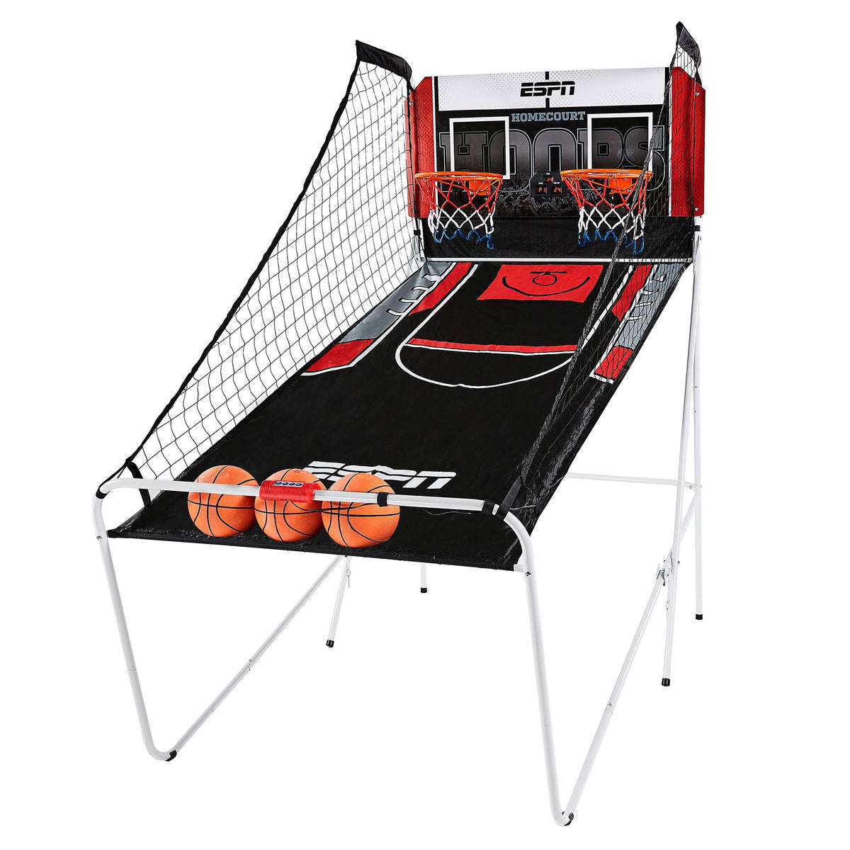Indoor 2 Player Basketball Arcade Game with Scoreboard & Balls A6766