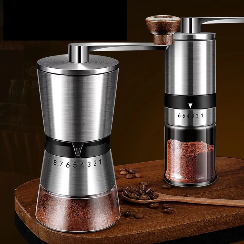 Manual Coffee Grinder Stainless Steel 6 Gears Adjustable T579762