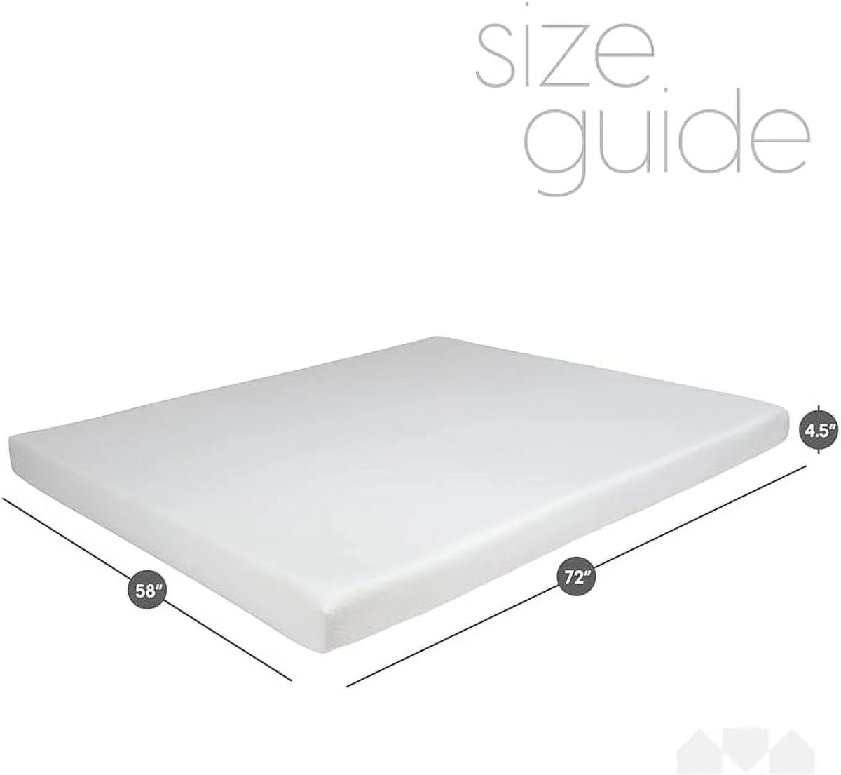 Memory Foam Replacement Mattress for Queen Size Sleeper Sofa Bed M703613