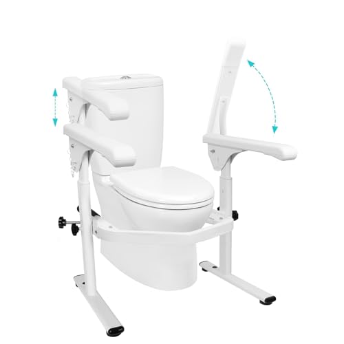Toilet Safety Rails Heavy Duty Padded Hand Armrest B7927