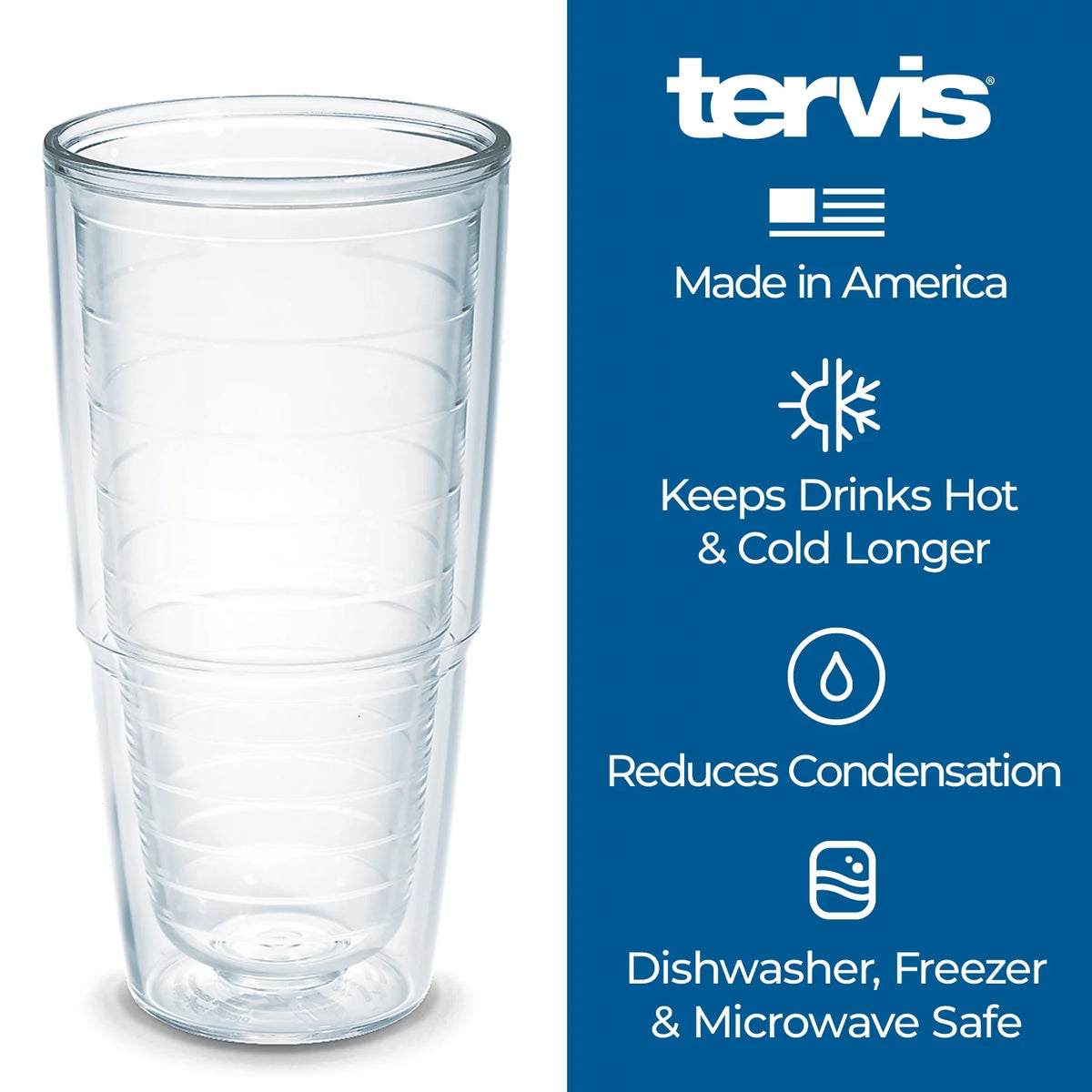 Double Walled Insulated Tumbler Travel Cup 24oz K393