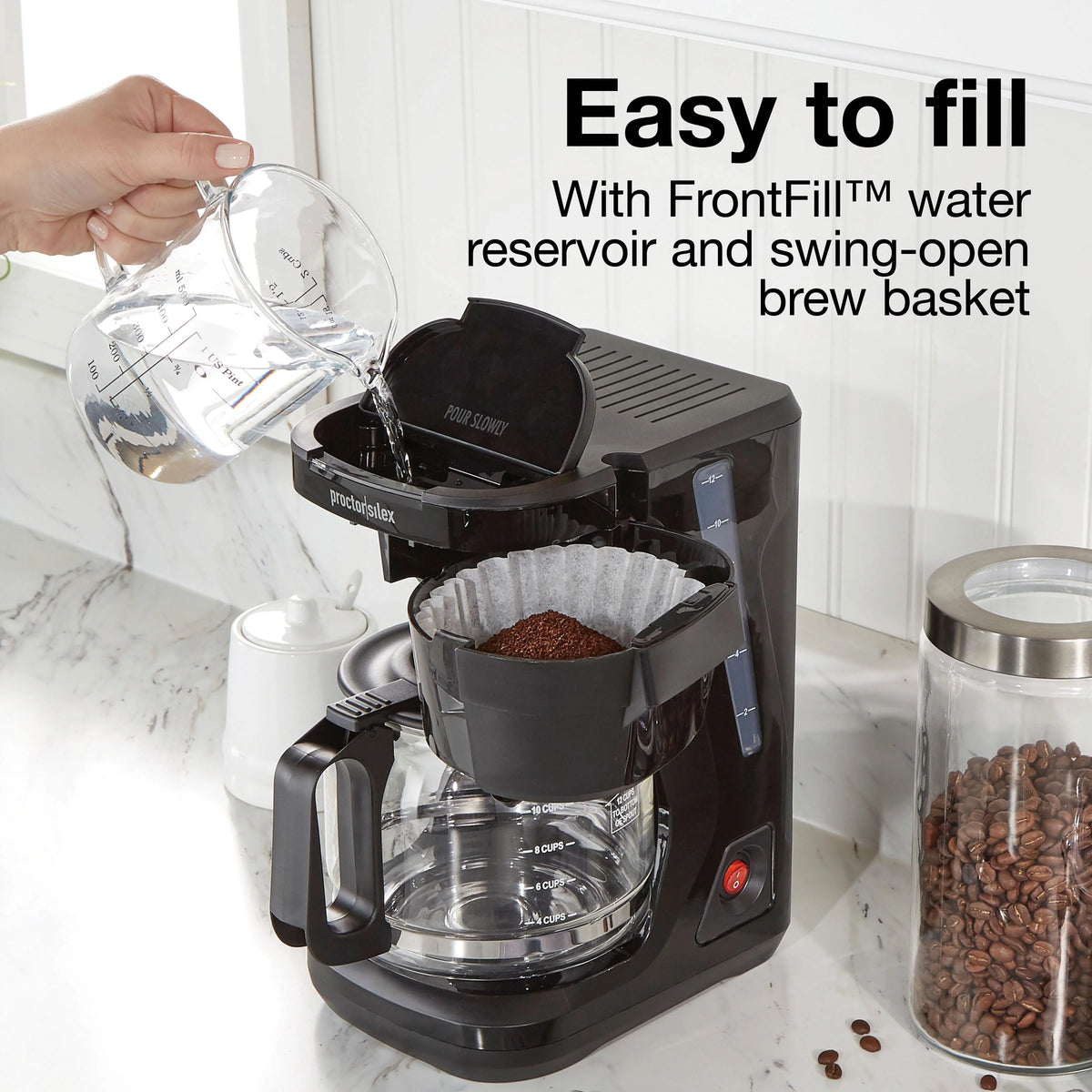 12 Cup Programmable Coffee Maker E54825