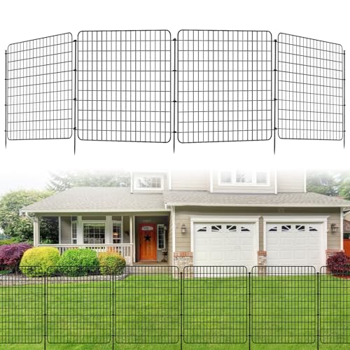 36 in x 25 ft Decorative Metal Garden Fence N2728
