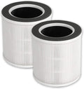 2-Pack Replacement HEPA with Activated Carbon Filters Q16814