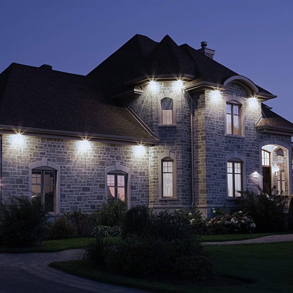 50W LED Flood Light, IP65 Waterproof, 6000 Lumen, 5000K Daylight, 2-Pack U8349