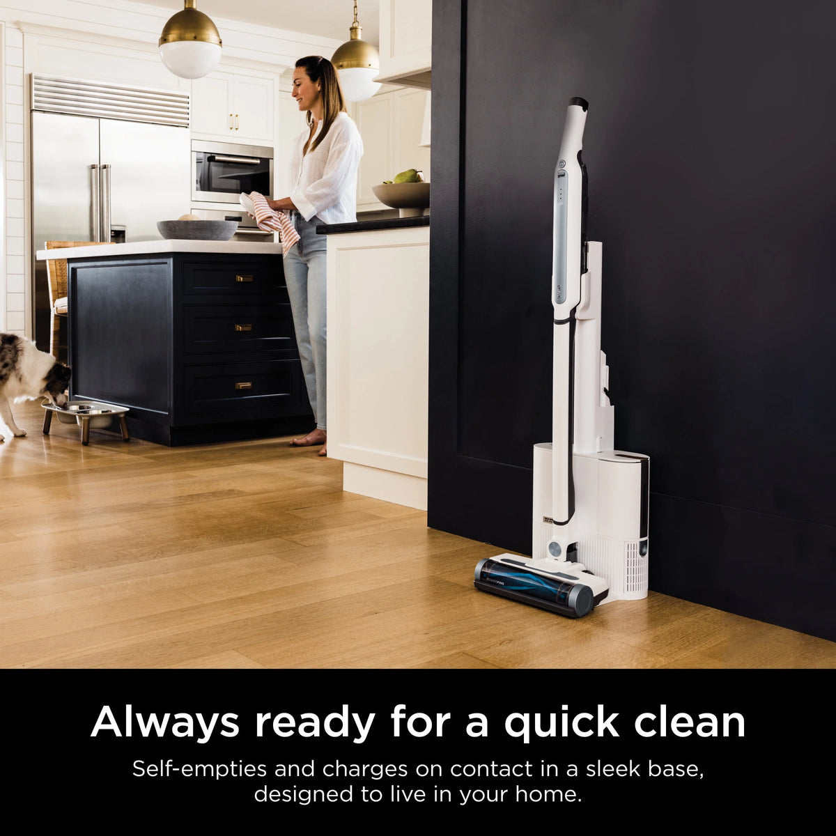 Cordless Stick Vacuum Cleaner with HEPA Self-Empty Base S6466