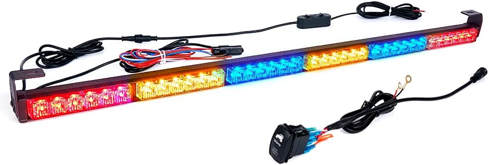36 Rear LED Chase Light Bars with Strobe Brake Reverse Turn Signal H35208