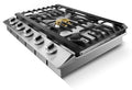 30 in. Stainless Steel 5 Gas Burners Dropin Cooktop Z6336
