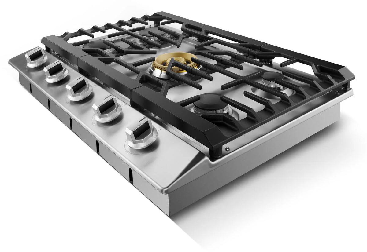 30 in. Stainless Steel 5 Gas Burners Dropin Cooktop Z6336