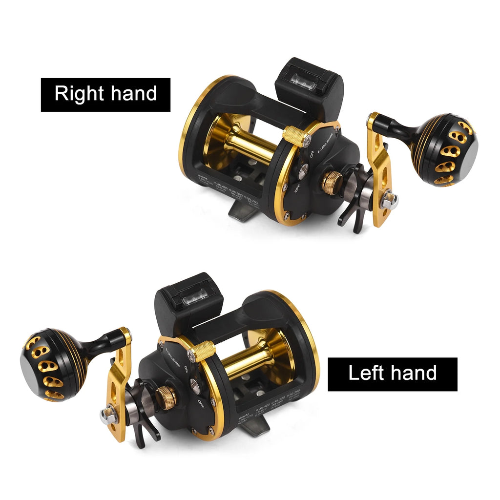 Ice Line Counter Reel 6+1 Ball Reel Saltwater Reel D689465