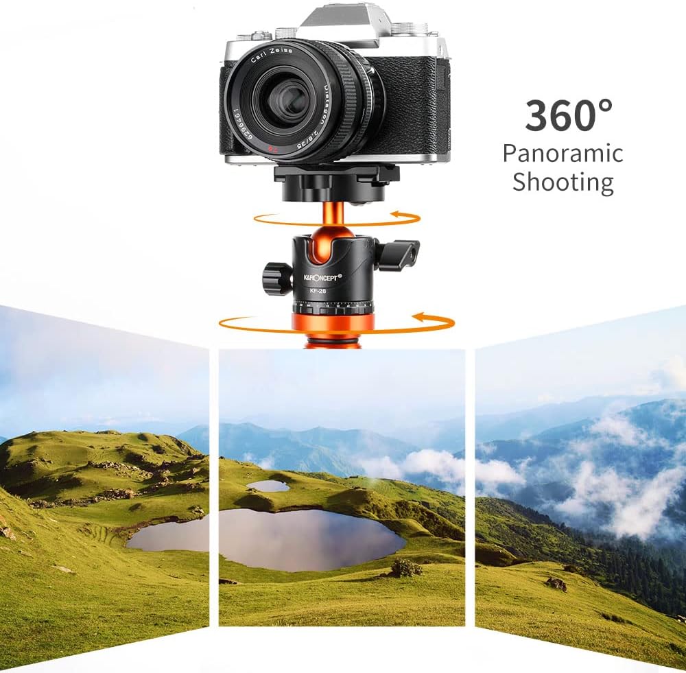62 inch DSLR Camera Tripod with Monopod and Aluminum Alloy Quick Release Plate A90513
