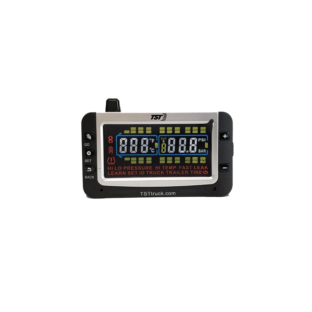10 Sensor TPMS with Color Display Flow Thru Sensor Kit J657