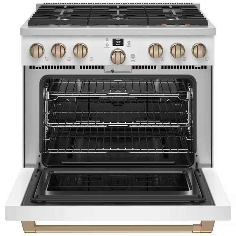 6 Burner Smart Slide-In Gas Range with Air Fry and Convection C3591