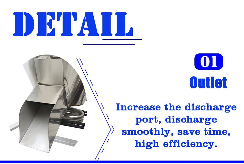 Dry Powder Mixer Stainless Steel 75KG X4573