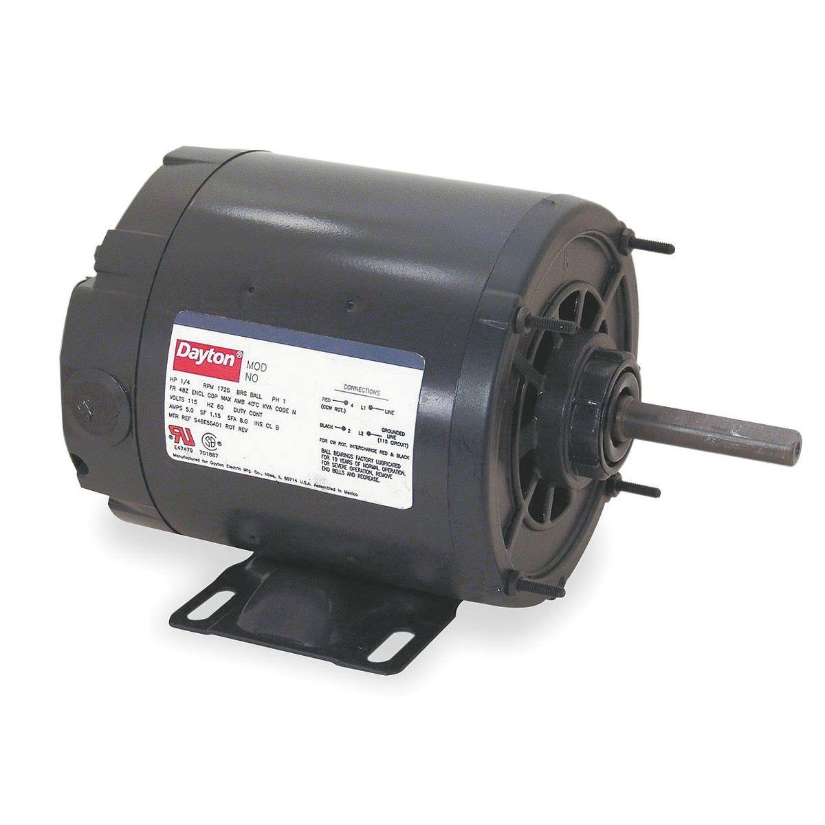 1/3 HP 1425 RPM 48 Frame ODP Motor I600