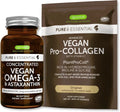 Vegan Collagen Peptide Protein Powder & Vegan Omega 3 Bundle U925