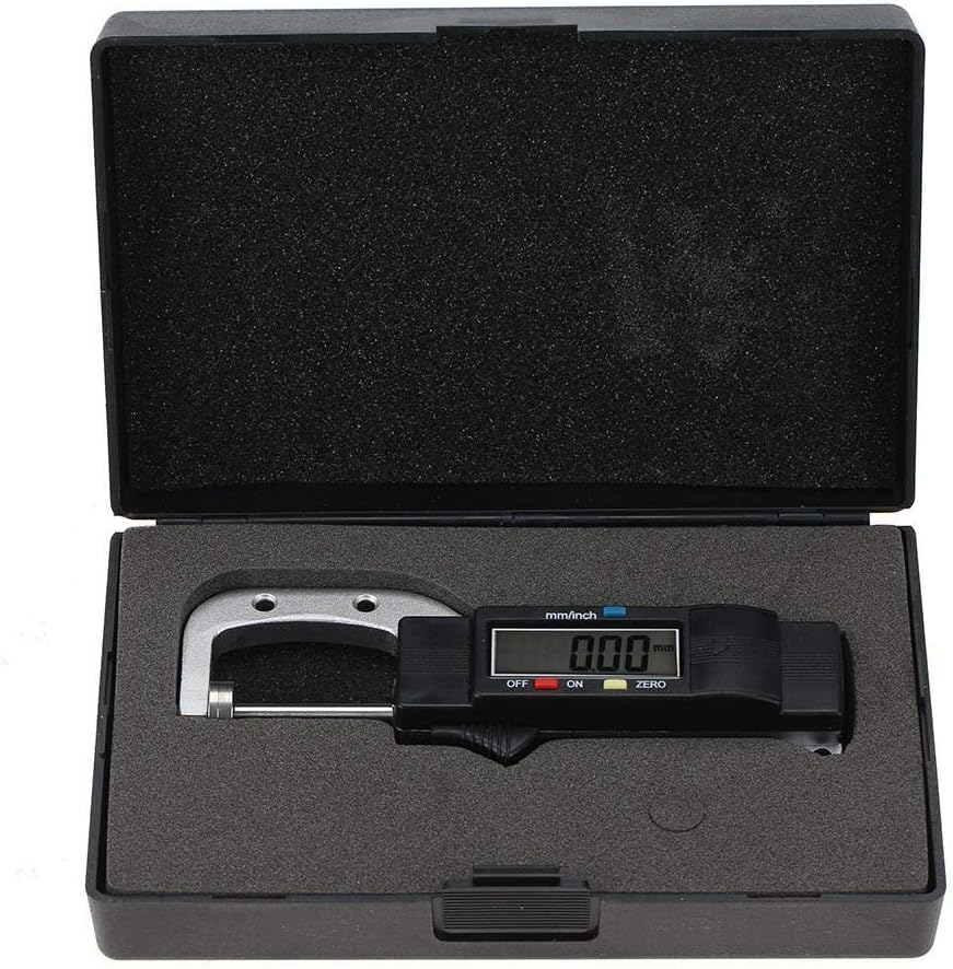 0-25mm Horizontal Electronic Digital Display Thickness Gauge Measuring Tool L29608
