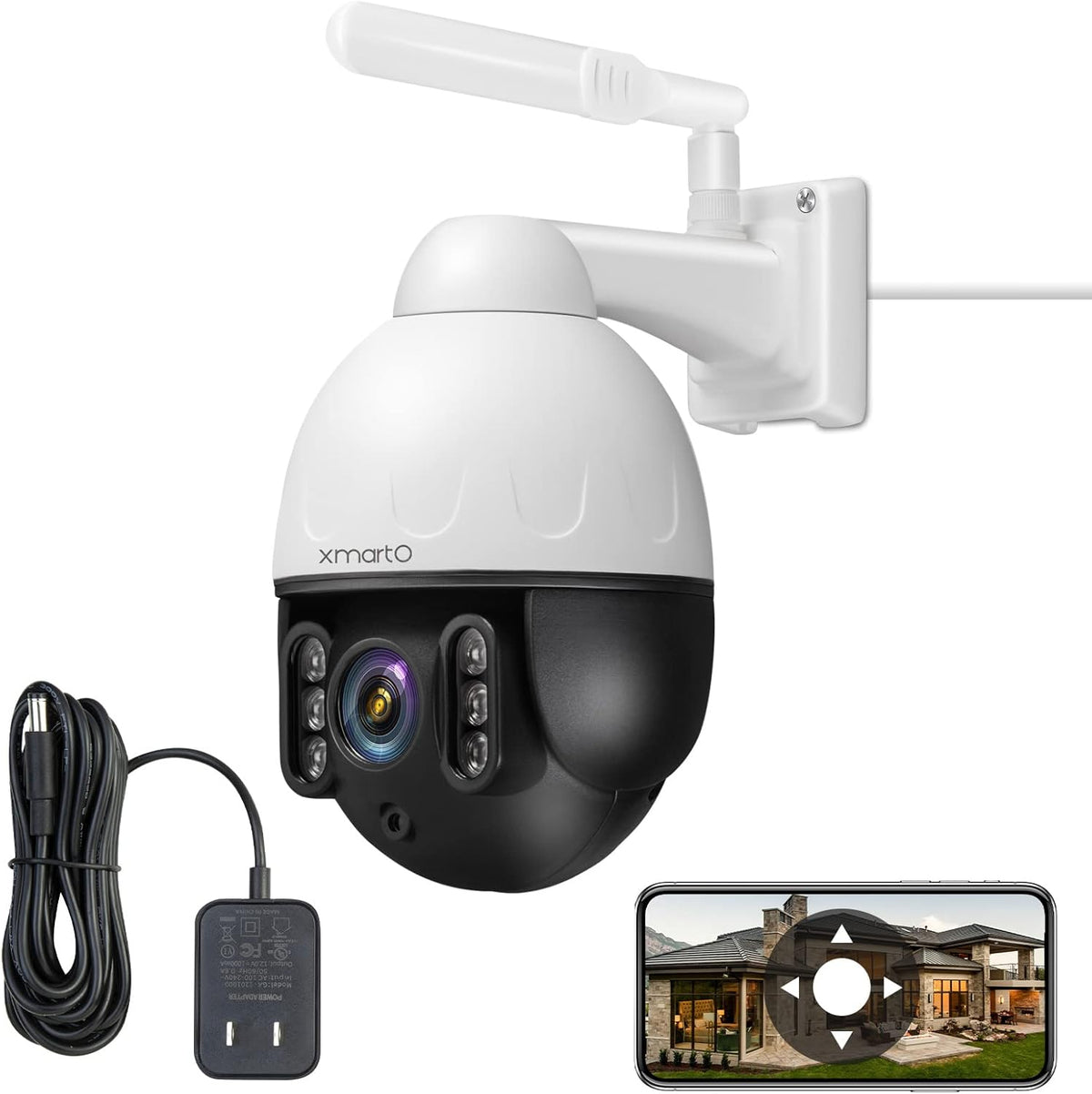 5MP 40x Zoom Auto-Track Rotation Wireless Security Camera L132345