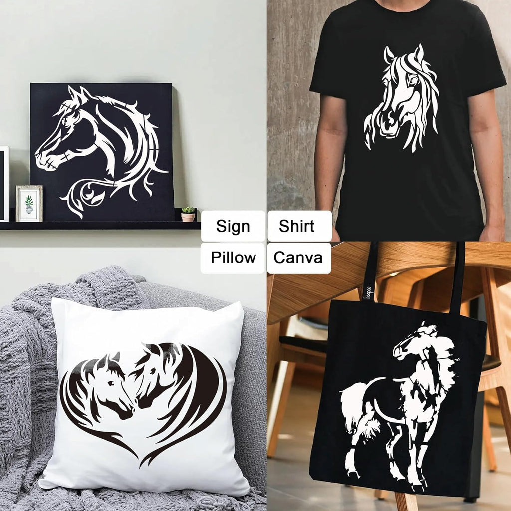 Reusable Horse Stencils for Painting A784998