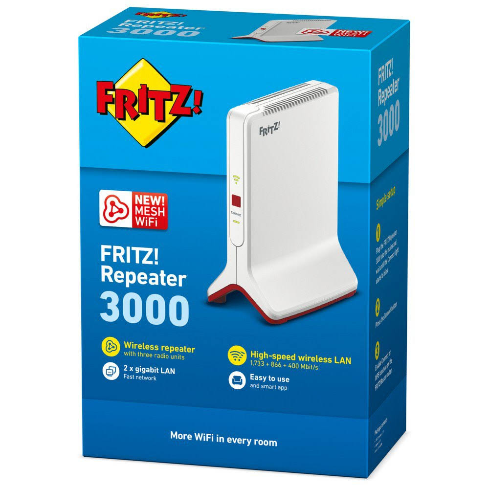 AC1700 WiFi Repeater White T95692