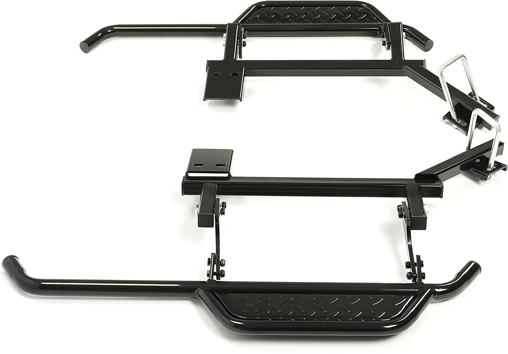 Black Steel Nerf Bars Step Down Kit M27159