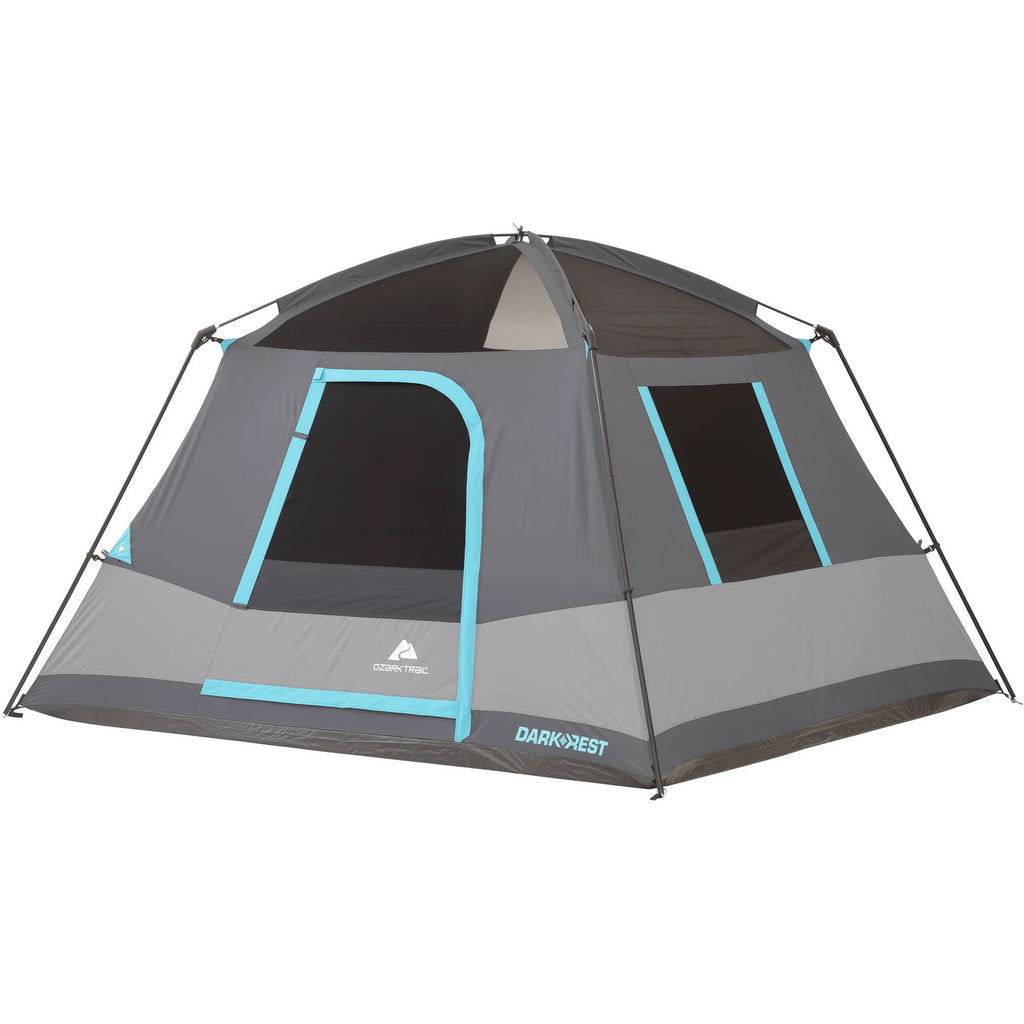 6-Person Dark Rest Cabin Tent with Skylight Ceiling Panels M390276
