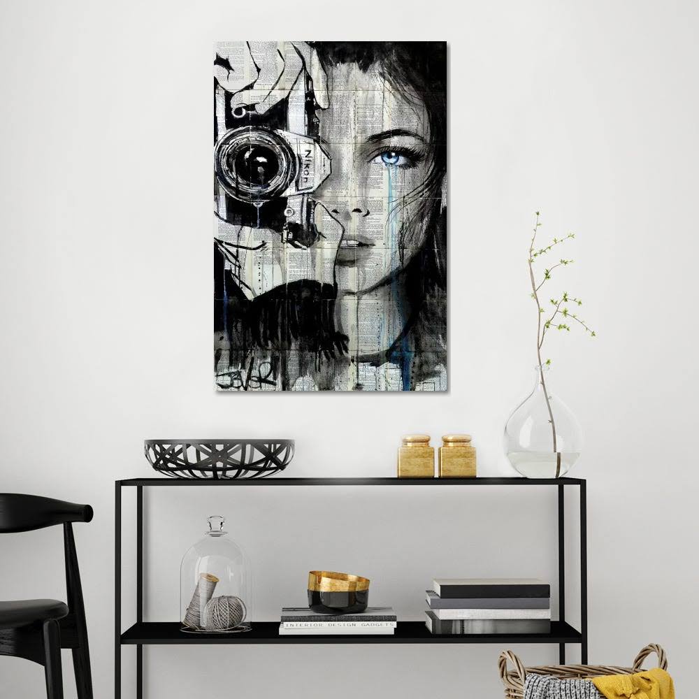 Shootin Print Canvas Art S592